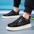 thumbnail image 2 of Men's Fashion Sneakers Glitter Sparkly Tennis Shoes Shiny Sequin Low Cut Comfort Casual Men Shoes, 2 of 8