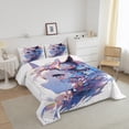 thumbnail image 2 of Anime Gifts Bedding Set 3Pcs Kawaii Japanese Comforter Set Cute Bedding, Anime with Fish Decor Bedding Comforters & Sets Cartoon Anime Down Comforter Queen Size, 2 of 6