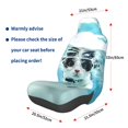 thumbnail image 3 of Wukai Swimming Cat Goggles Full Set Car Seat Covers with Soft Padding Universal Auto Front Seats Protector and Cushion Mat, 3 of 5