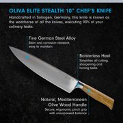 Messermeister Oliva Elite 10” Stealth Chef’s Knife