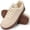 Beige, variant on Sneakers for Women Suede Low-Top Shoes Casual Lace-Up Walking Shoes with Non-Slip