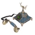 thumbnail image 3 of Antique Telephone, Display FSK DTMF Date Clock Hands Free Call Multifunctional Desktop Retro Phone  For Office For Home For Hotel, 3 of 8
