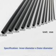 thumbnail image 1 of 2pcs Length 500mm Black Pvc Plastic Pipe Tube Od 5~18mm Fish Tank Aquarium Tube Garden Irrigation Watering Fittings, 1 of 5