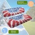 thumbnail image 5 of Uorisanigo Golf Cart Seat Covers Club Car Anti-Slip American Flag Splash Golf-Cart Seat Cushion Cover for EZGO TXT Club Car and More 2 Person Seats Golf Carts, 5 of 7