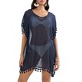 thumbnail image 1 of Argulvti Bikini de Plage pour Femmes, Tenue de Plage Couvre-Maillot à Franges, Robe d'Été pour Dames, 1 of 8