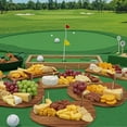 thumbnail image 6 of Golf Cheese Board Gift Set Party Favor Prizes Charcuterie Wood Board with Knives and Box Father Day Gift for Dad Grandpa Party Tournament Game(Acacia Wood,Golf)$$Home Decor, Kitchen, & Other, 6 of 6