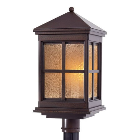The Great Outdoors by Minka Lavery 8566-51-PL Berkeley Large Fluorescent Outdoor Post Lantern