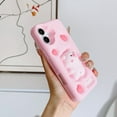 thumbnail image 5 of 3D Pig Case for iPhone 16 6.1",Cartoon Cute Kawaii Lovely Character Pressing Pig Shape Kids Teens Girls Women Soft Silicone Case for iPhone 16 6.1 inch 2024, 5 of 14