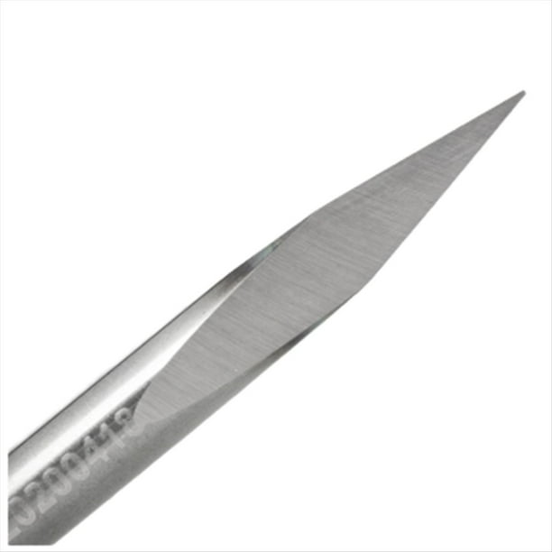 Fresa de 45 Grados con Punta de Vástago de 3,175 mm, Fresa de Tallado, Broca de Carburo de Tungsteno para Grabado PCB 3D.