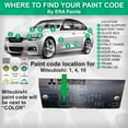 thumbnail image 2 of ERA Paints G84 - Emerald Green Pearl for MITSUBISHI Exact Match Touch Up Paint Spray - Premium Kit, 2 of 7