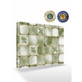 thumbnail image 2 of Sage Green Geometric Wall Art for Living Room,Canvas Picture Wall Decor for Bathroom Bedroom,Modern Abstract Art Botanical Painting Artwork for Office Kitchen Hallway Dining Room Home Decor 16"x20", 2 of 8