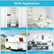 DOMETOUR Magnetic Door Stop 1 Pc, Door Stoppers Stainless Steel Magnetic Door Holder, Keep Door Open