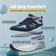 thumbnail image 2 of FitVille Extra Extra Wide Mens Walking Shoes Breathable Sneakers for Men with Arch Support, 2 of 6