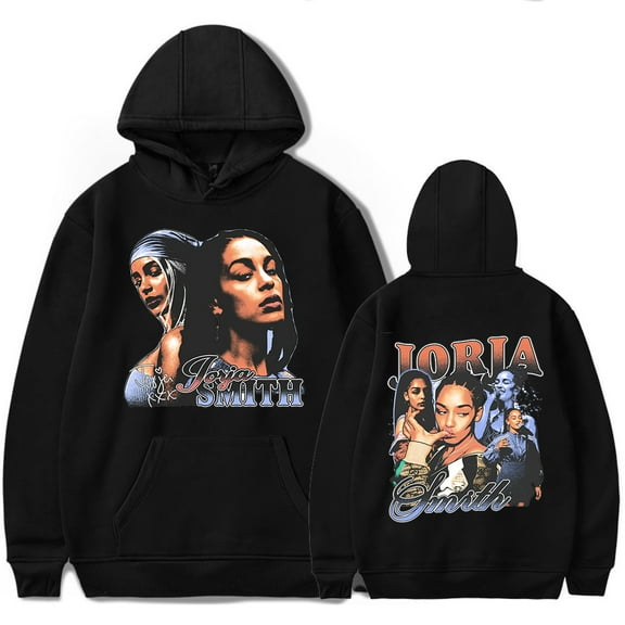 Jorja Smith Merch Hoodies Popular Graphics Print Unisex Trendy Casual Streetwear Sweatshirt