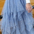 thumbnail image 4 of Zanarzt Toddler Tutu Skirt Tutu for Girls Skirt Layered Tulle Ballet Dance Princess Dress Birthday Outfit Light Blue,5-6 Years, 4 of 4