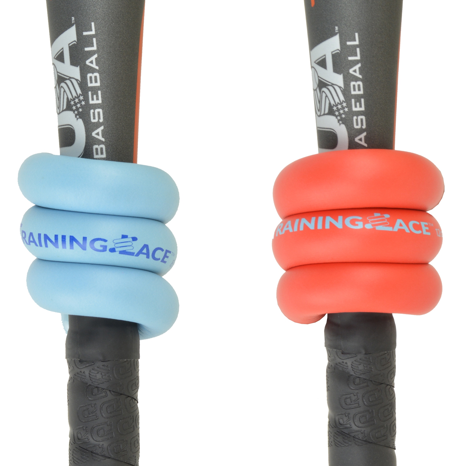 Training Lace Baseball Bat Weight Grand Slam Combo 8 oz and 12 oz