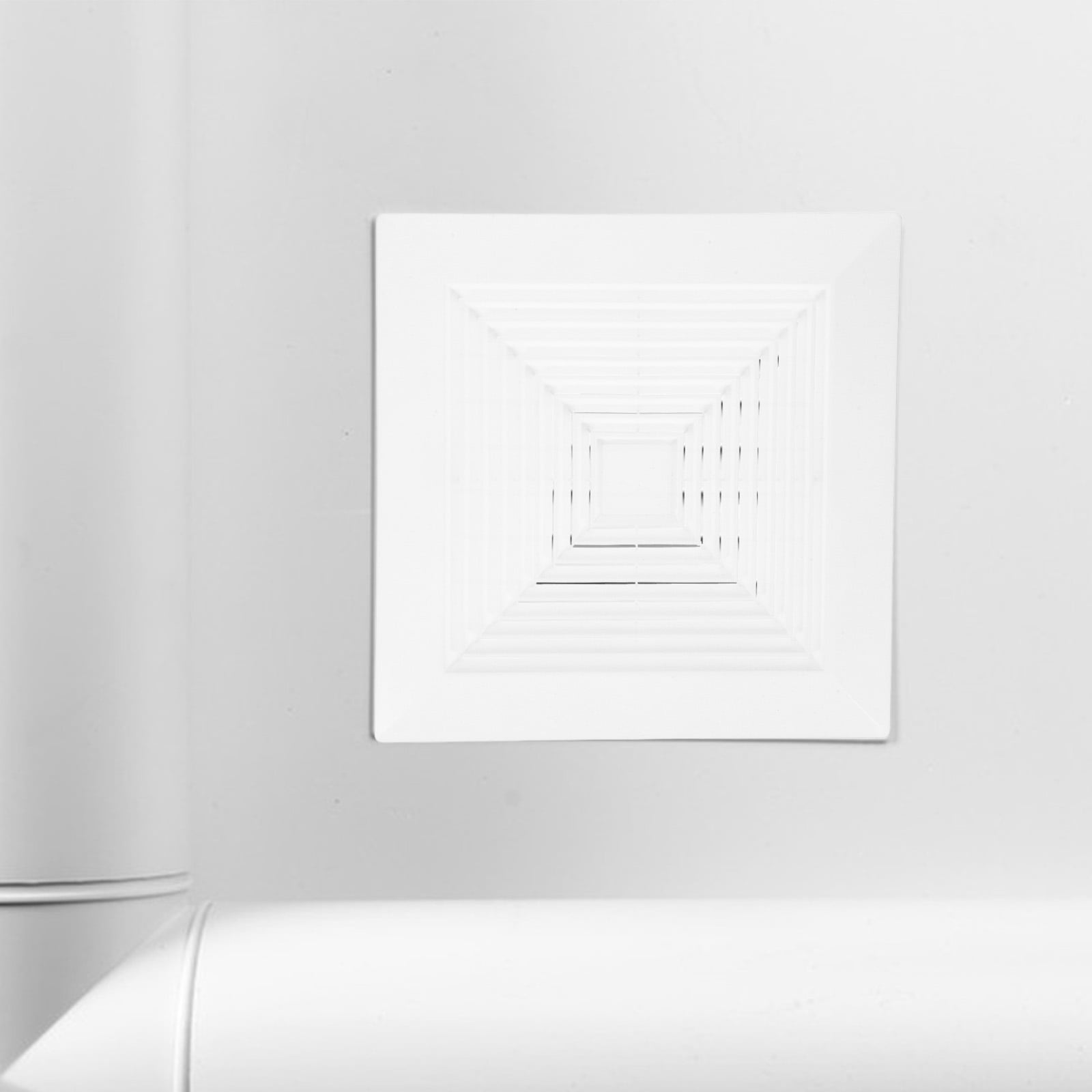 BP90 Bathroom Exhaust Fan Cover With Spring For Broan-NuTone Exhaust Fan Square Ceiling Or Wall-Mount BP46 Grille For NuTone 663 670 671 675 688 689 Ventilation Fan, 97011723 Replacement Grille - View #9