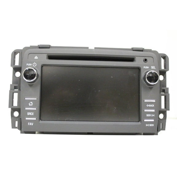13 14 15 GM ACADIA XM SAT TOUCH SCREEN RADIO  AM/ FM DVD CD AUX PLAYER 23162867