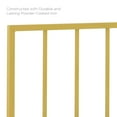 thumbnail image 6 of Modway Tatum King Metal Headboard in Gold, 6 of 8