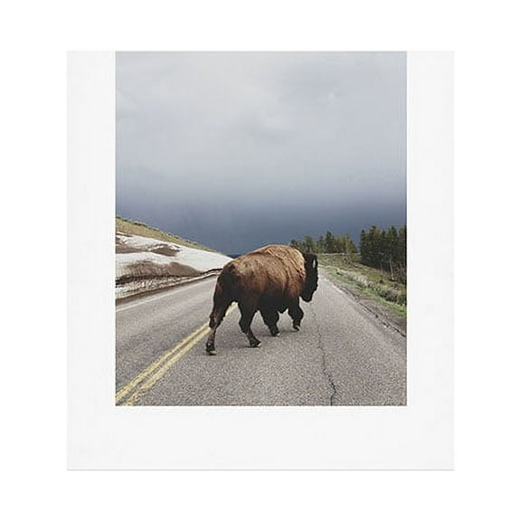 Society6 Street Walker by Kevin Russ Art Print and Hanger