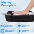 thumbnail image 2 of Adifare 6 Pcs Compression Packing Cubes Set Ultralight Packing Cubes for Suitcase Compression Suitcases Organizers Includes 5 Luggage Organizer Bags 1 Shoe Bag Travel Organizer, 2 of 9