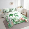 thumbnail image 3 of Feelyou Cute Sea Turtle Bedding Comforter Set 7pcs for Teen, Kawaii Coral Starfish King Bedding Sets, Green Watercolor Reversible Bed Sheets, Super Cozy Room Decor, 3 of 8