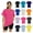 12 Pack Assorted, variant on BILLIONHATS 12 Pack Womens Oversized Cotton T-Shirts, Crew Neck Short Sleeve Baggy Loose Tops Oversize Tees Color Black, Size Small