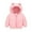 Pink, variant on Toddler Baby Coat Thick Down Jacket for Boys Girls Padded Winter Jacket Clothes
