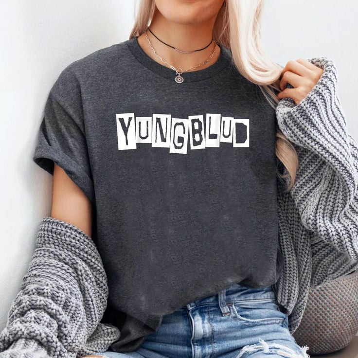 Yungblud Logo T-Shirt, Men's And Women's Graphic Tee 100