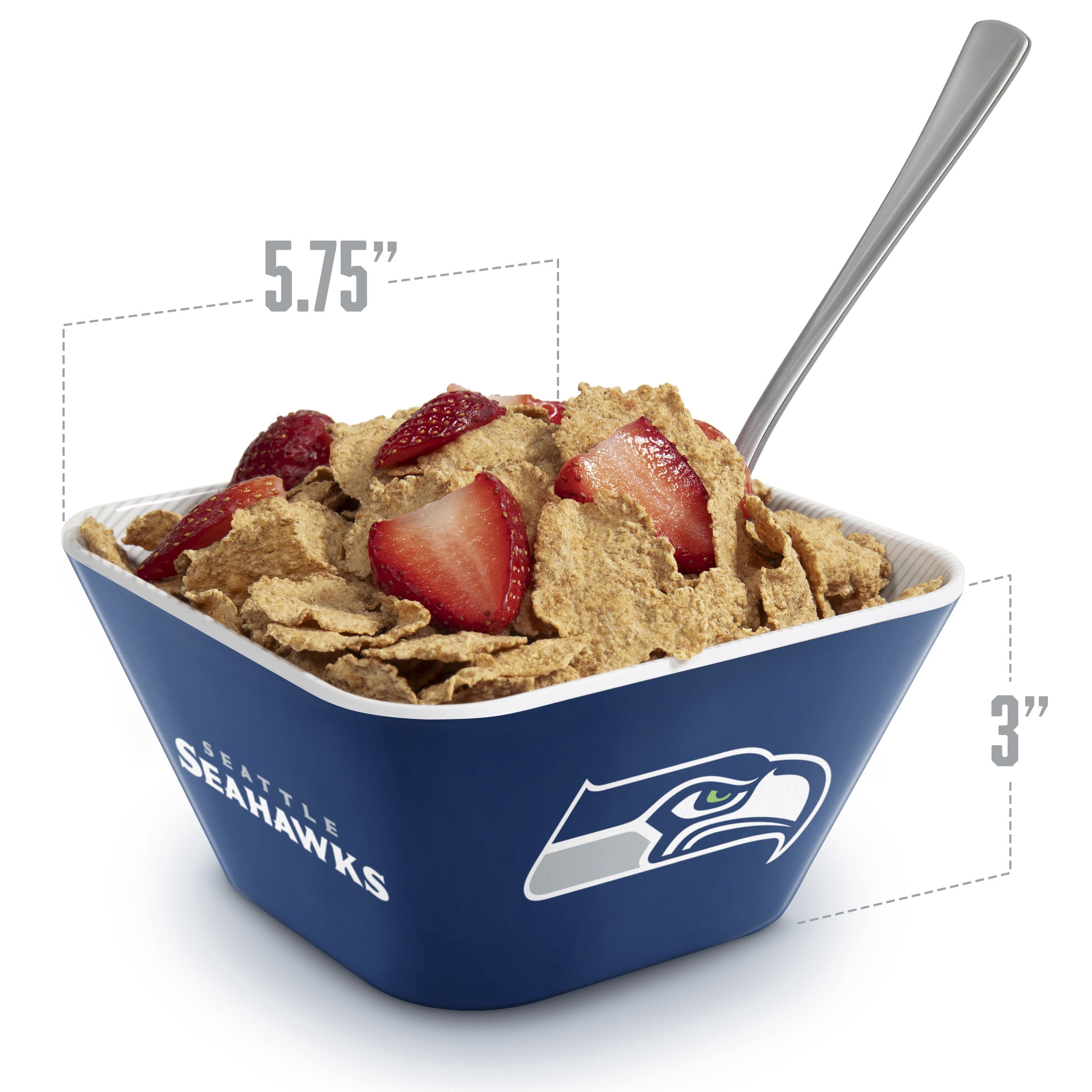 YouTheFan NFL Seattle Seahawks Small Snack Bowl