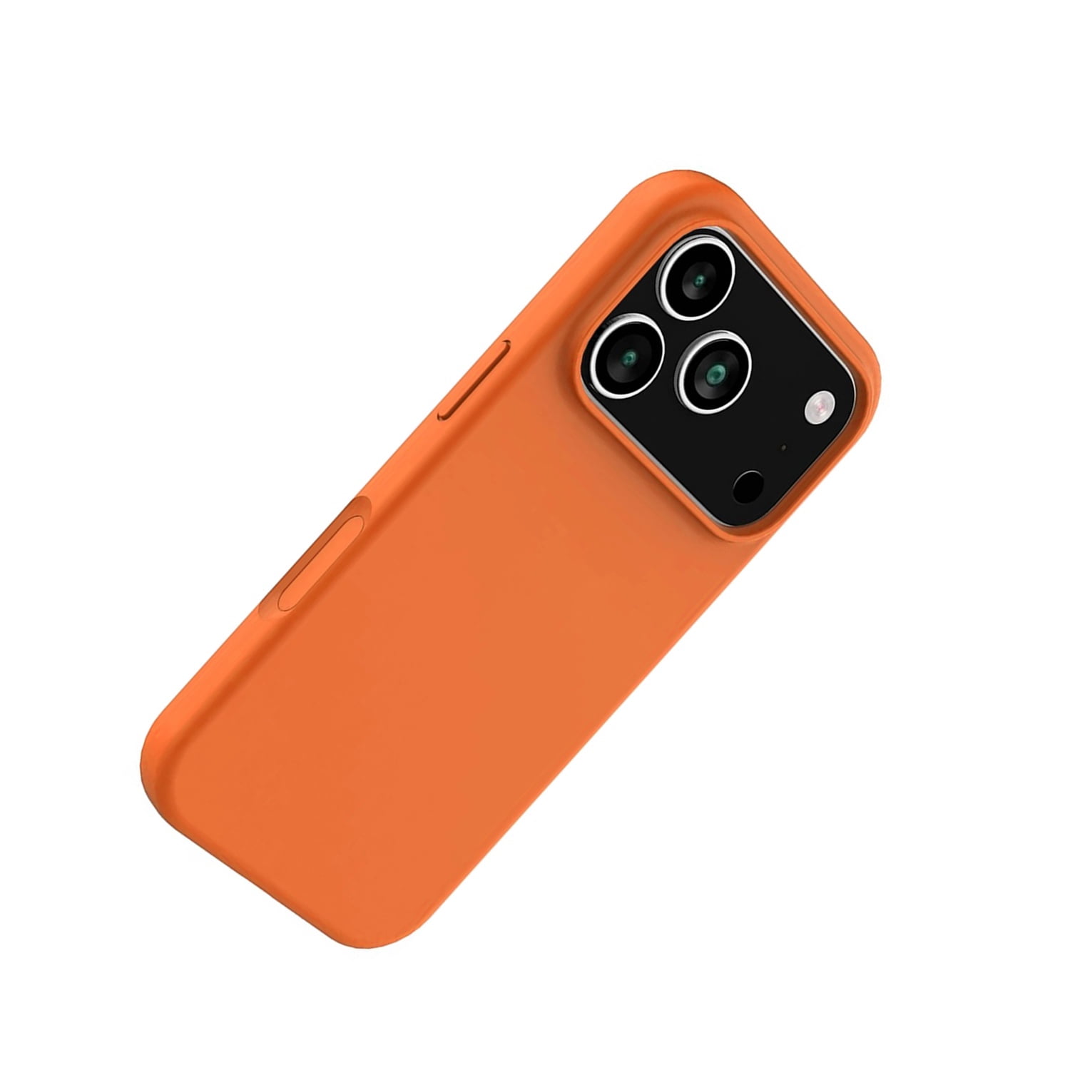 Comfortable Grip Silicone Case for iPhone 17 Pro Max - Orange