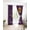 Purple, variant on Teal Sunshine Sunflower Blackout Curtains 72 Inches Long for Bedroom, Pastoral Bees Farmhouse Floral Thermal Insulated Room Darkening Black Out Window Curtain Panels Grommet Drapes for Living Room