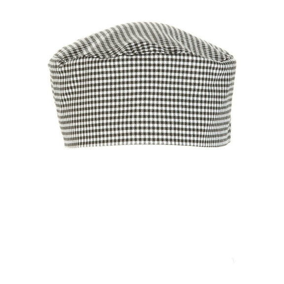 Chef Works Unisex Chef Beanie, Small Check, One Size