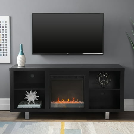 58 Modern Electric Fireplace Tv Stand Media Console Entertainment