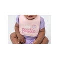 thumbnail image 4 of Neat Solutions 4 Pack Girl Hey Bestie Baby Bibs, 4 of 7