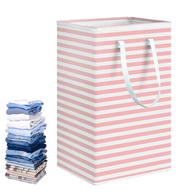 Cesta para la colada, cesta para la colada grande plegable de 75L con asa portátil, cesta para la colada impermeable, utilizada para clasificador de ropa de juguete