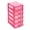 A003- Red, variant on Plastic Storage Drawer Unit, 5-Tier Mini Transparent Storage Cabinet, Blue Desktop Organizer with Pull-Out Bins, Stackable Small Drawer Storage for Vanity Supplies,