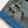 thumbnail image 4 of IROINNID Men's Casual Destroyed Jeans Elastic Comfy Denim Shorts, 4 of 8