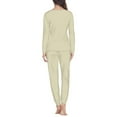thumbnail image 3 of FOR U DESIGNS Vintage Butterfly Pajama Set for Women Fall Long Sleeve with Pockets Women 2 Pack Size XS Ladies Sleepwear Pants Set Long Crew Neck Tops for Women, 3 of 6