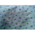 thumbnail image 4 of oneOone Cotton Silk Fabric Leaves & Flower Floral Print Fabric BTY 42 Inch Wide, 4 of 4