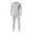 Grey, variant on Thermal Underwear Set Lined Long Thermal Underwear Base Layer Set for Cold Winter Relaxed Fit Pant Suits (Men's) Size 4XL