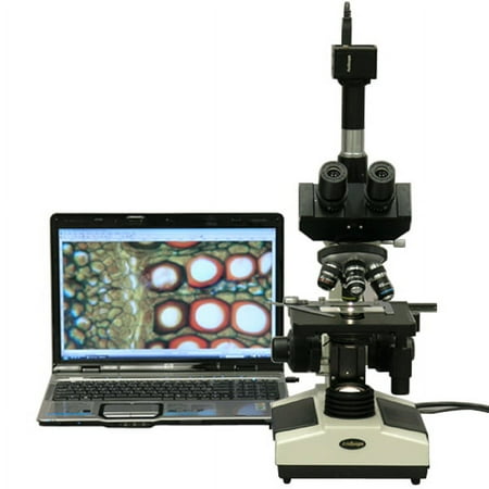 AmScope 40X-1600X Doctor Veterinary Clinic Biological Compound Microscope + 8MP Camera New price history on PriceWatchPro