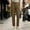Brown, variant on Khaki Pants for Women Multi-Pocket Carpentry Pants with Button Zip Fly Straight Leg Casual Chinos Work Trousers ,Army Green ,M