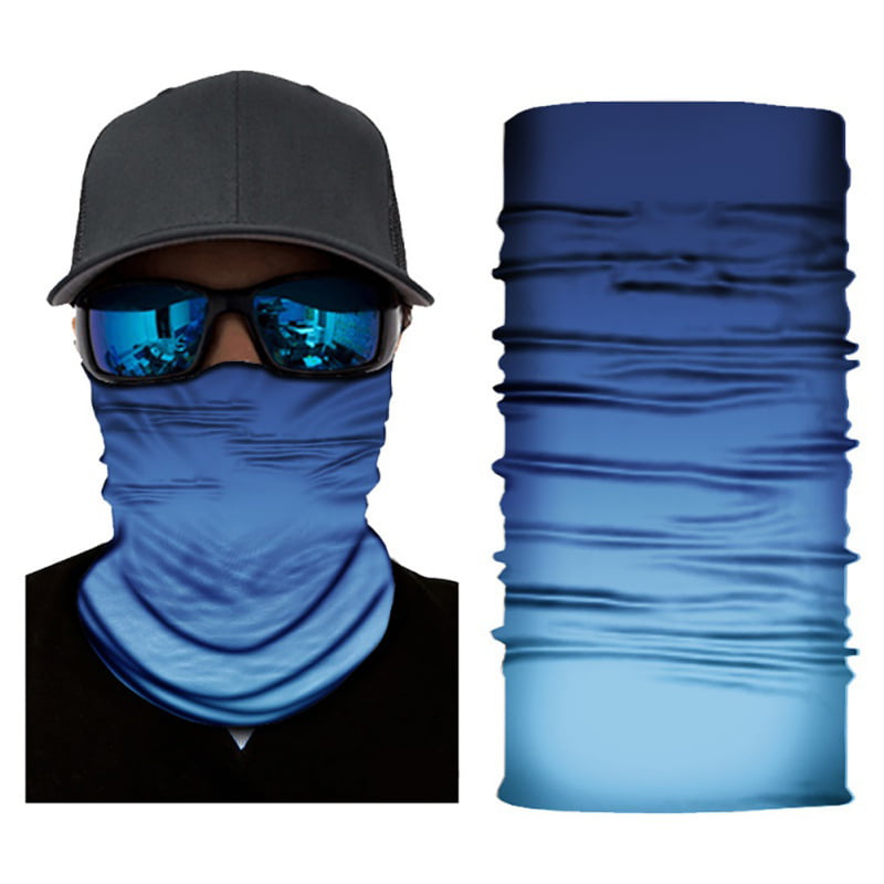 1 UV Face Mask Headwear Fishing Gator Bandana Scarf Neck Seamless Covering Lime 