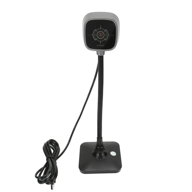 DEWIN USB Camera HD Noise Reduction Bendable Tube Desktop Computer Webcam with Microphone for Live Streaming Video Conference