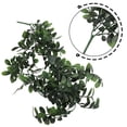 thumbnail image 6 of Girlsshop Artificial Hanging Plant Fake Ivy Vine Wall Basket Decoration For Outdoor Indoor,Dark Green, 6 of 10