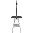 thumbnail image 2 of vidaXL Table de Toilettage pour Chien Réglable avec 2 Boucles et Panier, 2 of 5