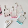 thumbnail image 2 of Photocard Holder Keychain, 3 Inch Transparent Photo Card Holder ID Badge Holder Protective Sleeves Clear Card Cover, 2 of 3