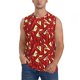 thumbnail image 1 of Fotbe Fire Extinguisher Men's Camiseta sin Mangas Estampada para Hombres, Playera Casual para Gimnasio, Entrenamiento, Playa-3X-Large, 1 of 7