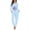 Blue Flower Ocean Turtle, variant on FOR U DESIGNS Corgi Bones Dog Footprints Pajamas for Women Set Fall Set of 2 Size M Long Sleeve Sleepwear Loungewear Pjs Sets with Pockets Nightwear Pants for Women